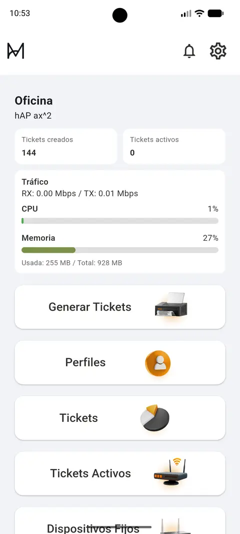 Mikrologin — tickets, perfiles e impresión para tu hotspot MikroTik